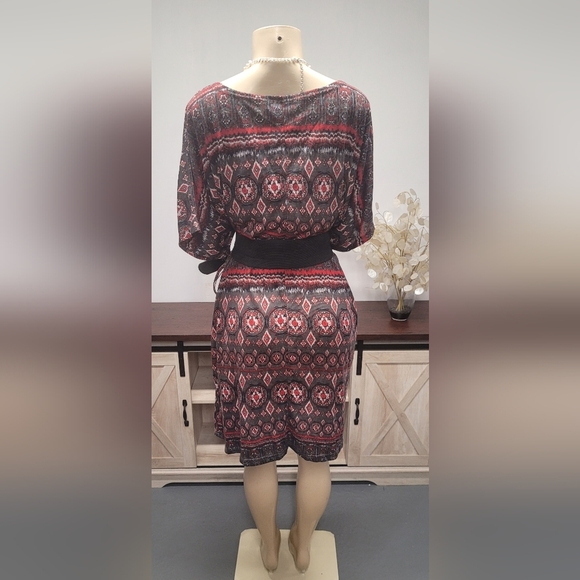 NWT Loop 18 Plus Sz Junior 21/23 Belted Dress - Picture 2 of 3